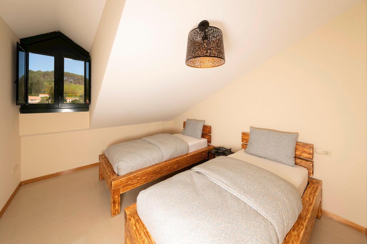 Apartamento Lura De Fisterra Playa De Langosteira En Finisterre Con Vistas Al Mar San Martín de Arriba Εξωτερικό φωτογραφία